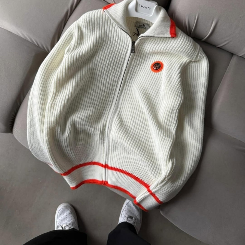 HERMES beyaz polar (PREMİUM KALİTE)