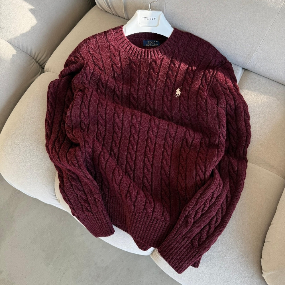 POLO düz bordo triko (PREMİUM KALİTE)