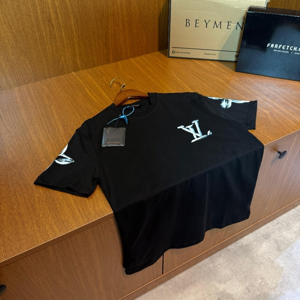LV siyah tişört (PREMİUM KALİTE)